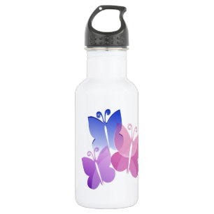 Botella De Agua Mariposas de colores