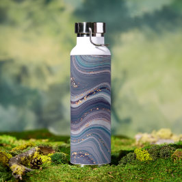 Botella De Agua Mármol líquido