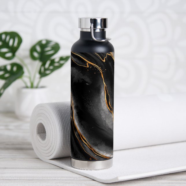 Botella De Agua Mármol moderno (Yoga)