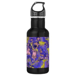 Botella De Agua Mármol Radioactivo