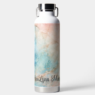 Botella De Agua Marmoleado Personalizado