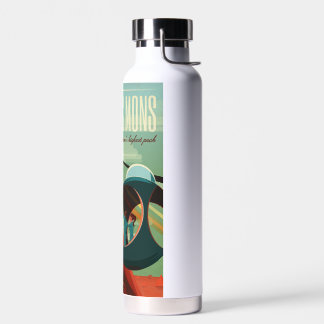 Botella De Agua Marte Olympus Mons Sistema Solar Volcán Más Alto