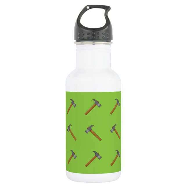 Botella De Agua Martillo de Garra Dibujo Animado (Anverso)