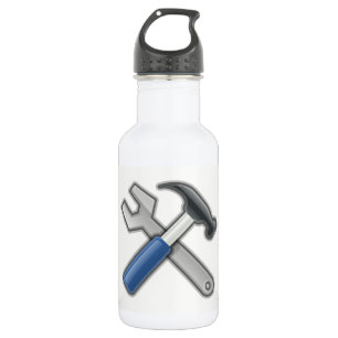 Botella De Agua Martillo y llave inglesa