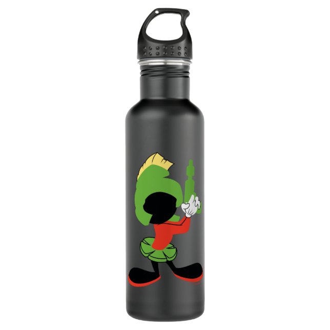 Botella De Agua MARVIN LA Silhouette MARTIAN™ Con Raygun (Anverso)