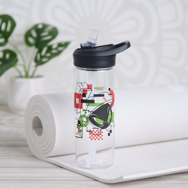 Botella De Agua MARVIN THE MARTIAN™ Glitch (Yoga)