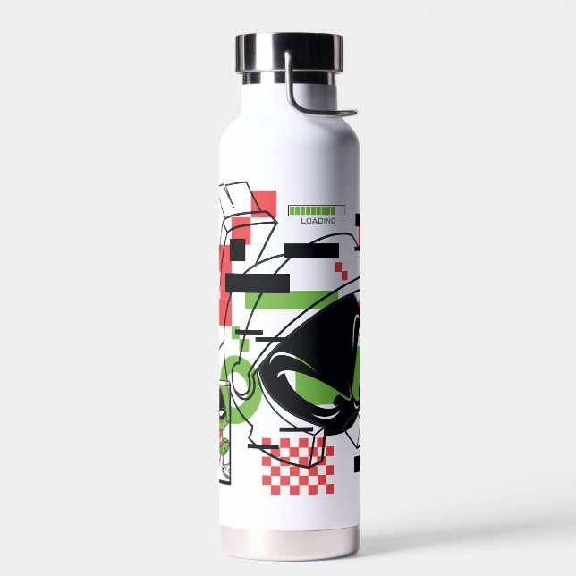 Botella De Agua MARVIN THE MARTIAN™ Glitch (Izquierdo)