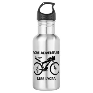 Botella De Agua Más aventuras Menos el Bikepacking en Lycra
