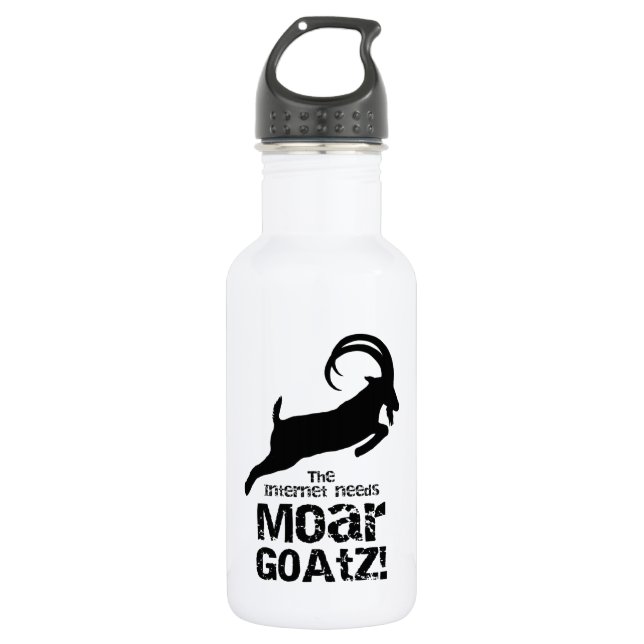 Botella De Agua Más Goatz 2 (Anverso)