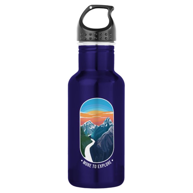 Botella De Agua Más para explorar (Anverso)