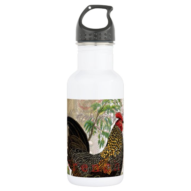 Botella De Agua Mascota de la granja de galerías de arte de cosech (Anverso)