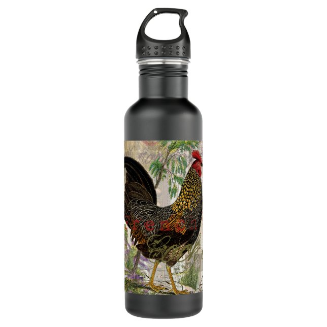 Botella De Agua Mascota de la granja de galerías de arte de cosech (Anverso)