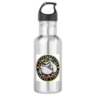 Botella De Agua Mascota USMC