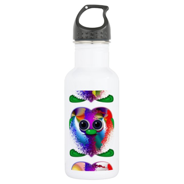 Botella De Agua Mascotas de color (Anverso)