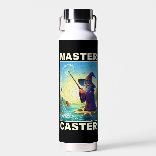 Botella De Agua Master Caster - Asistente para pesca mágica (Delantero)