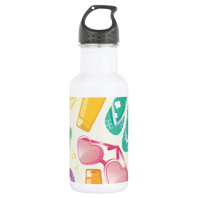 Botella De Agua Materia del verano (Anverso)