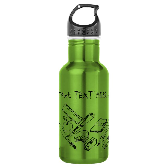 Botella De Agua Materiales de enseñanza... (Anverso)