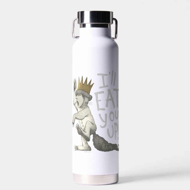 Botella De Agua Máximo | Te Comeré! (Delantero)