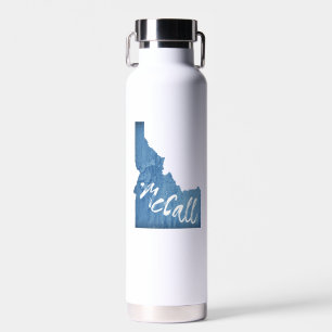 Botella De Agua McCall Idaho Wood Grain