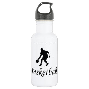 Botella De Agua Me encanta el baloncesto
