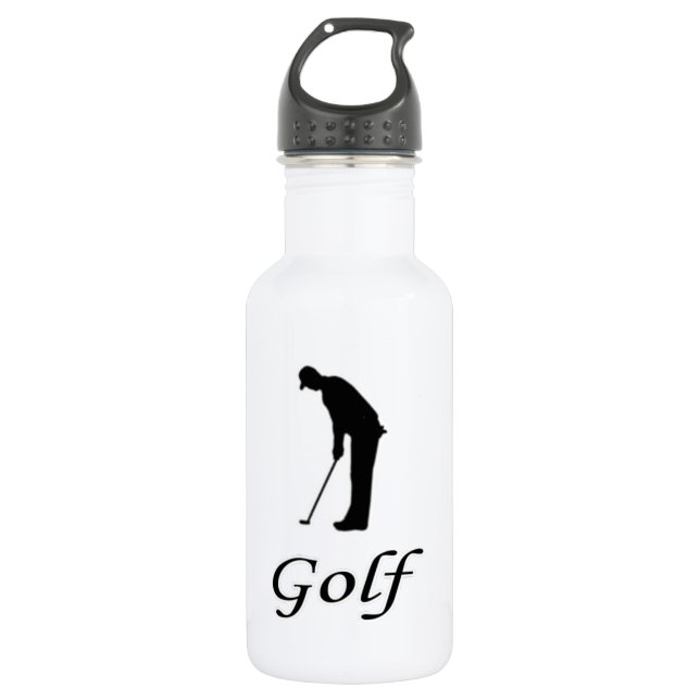 Botella De Agua Me encanta el golf (Anverso)