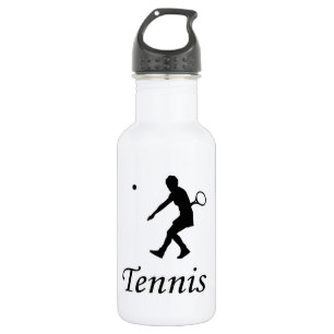 Botella De Agua Me encanta el tenis