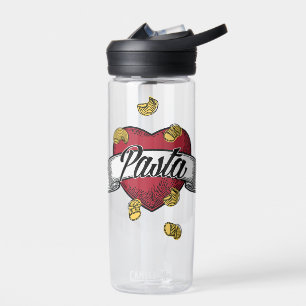 Botella De Agua Me encanta la pasta