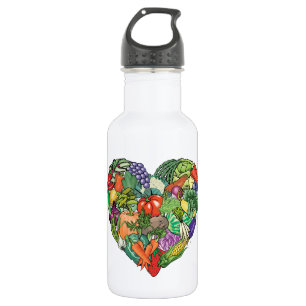 Botella De Agua Me encantan las verduras
