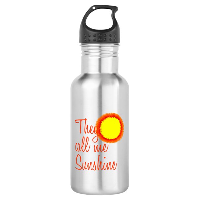 Botella De Agua Me llaman Sunshine (Anverso)