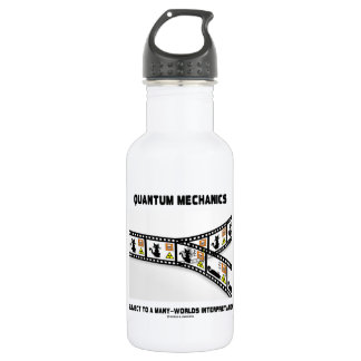 Botella De Agua Mecánicos de Quantum interpretación de muchos
