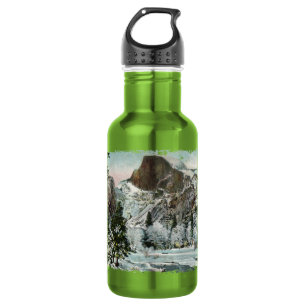 Botella De Agua Media domo de vintage
