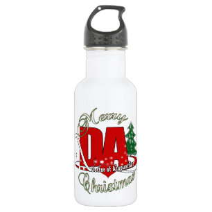 BOTELLA DE AGUA MÉDICA DE ACUPUNTURA DE NAVIDADES DE LA ADMINISTRA