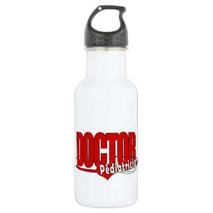 BOTELLA DE AGUA MÉDICA DE LOGO PEDIATRICIAN