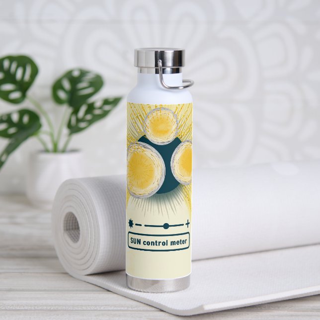 Botella De Agua medidor de control solar objet_3 (Yoga)
