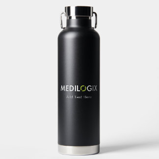Botella de agua MEDILOGIX 32 oz Textos