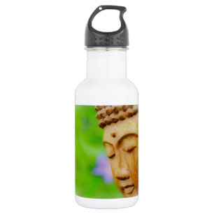 Botella De Agua Meditar al Buda