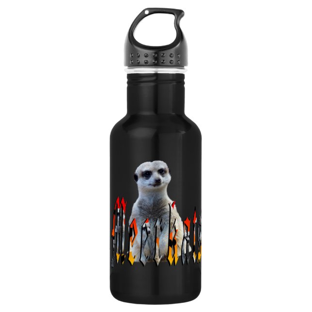 Botella De Agua "Meerkats: Orgullosos detrás del nombre" (Anverso)