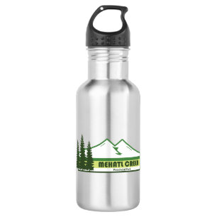 Botella De Agua Mehatl Creek Provincial Park Franjas Verdes