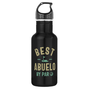Botella De Agua Mejor Abuelo Para Los Hombres Del Abuelo Par