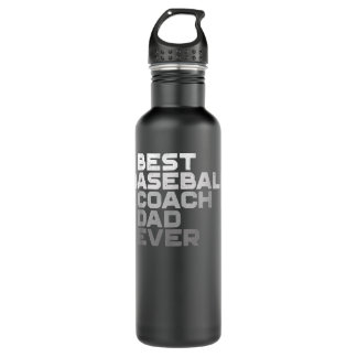Botella De Agua Mejor Entrenador De Béisbol De La Historia