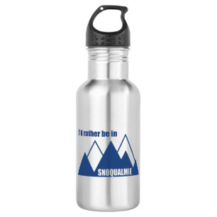 Botella De Agua Mejor Estaría En Snoqualmie Washington Montaña