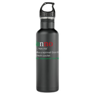 Botella De Agua Mejor Gracioso No Italiano Abuelo Definición Gi