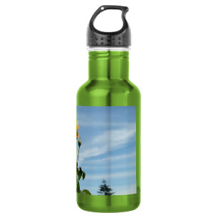 Botella De Agua Mejor Mamá de Fútbol Americano Jardín
