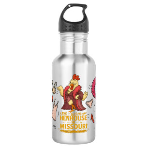 Botella De Agua Mejor Pequeño Henhouse Colección Andert