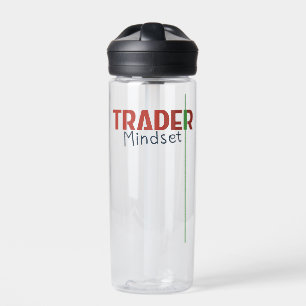 Botella De Agua Mentalidad del Trader – Trading enfocado en la dis