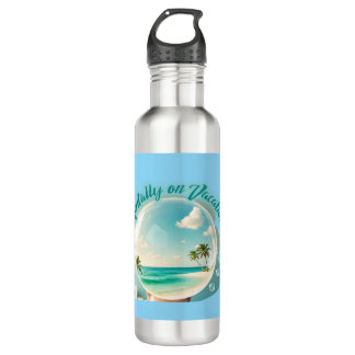 Botella De Agua mentally on vacation design