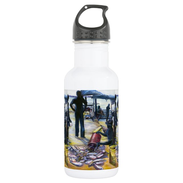 Botella De Agua Menú de hoy, Harbour Island (Anverso)