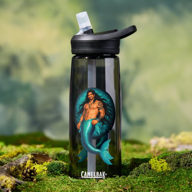 Botella De Agua Merbear Lagoon - Cheydan Tidemarsh (Al aire libre (girado))