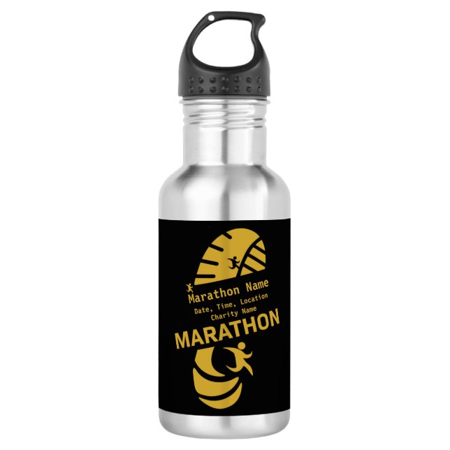 Botella De Agua Mercancías de eventos promocionales de maratón de  (Anverso)