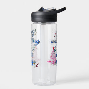 Botella De Agua Merry Everything & Happy Always - Árbol rosa